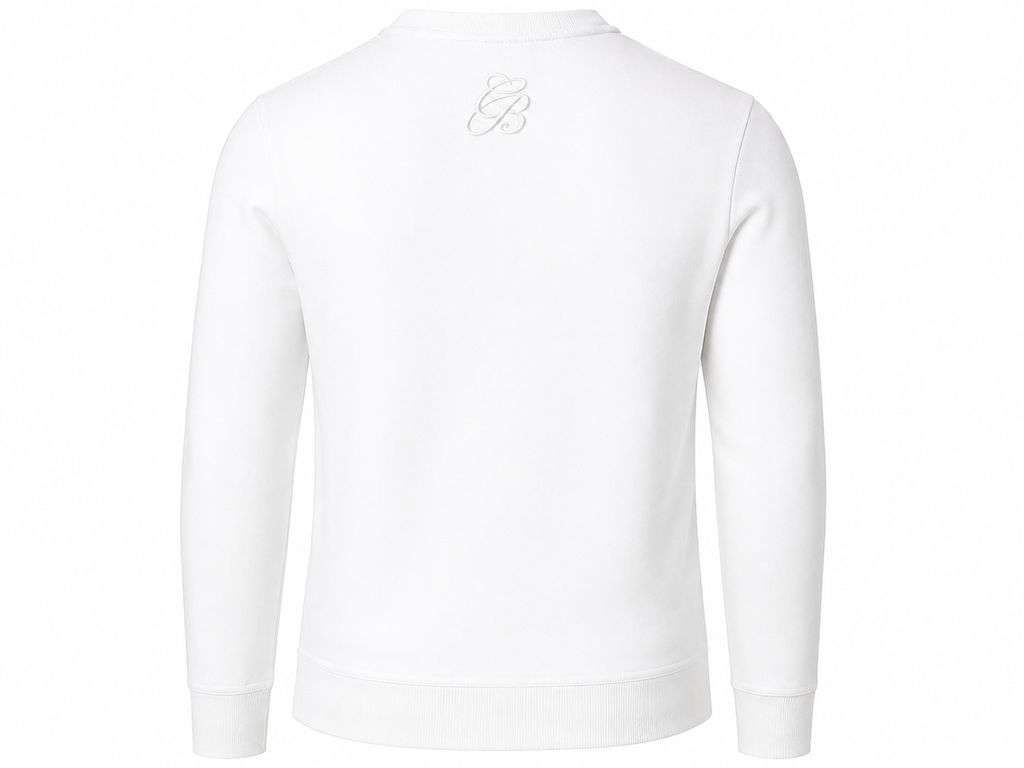 White Wool Henley