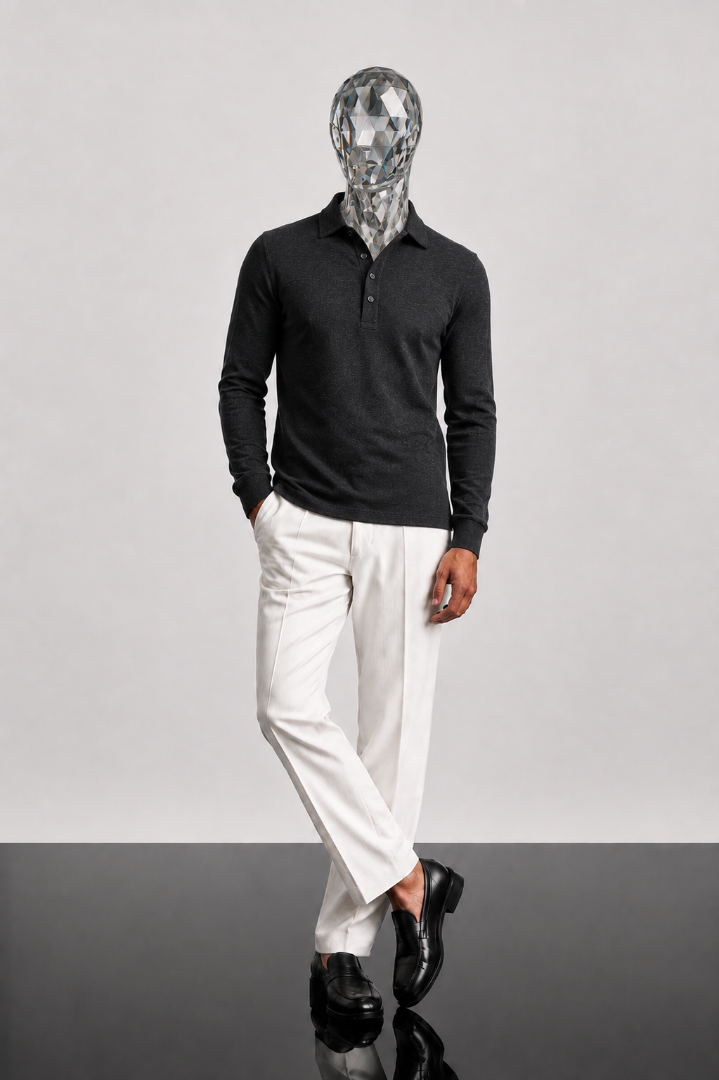 Grey Polo Shirt