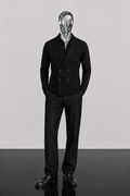 Black Wool Cardigan