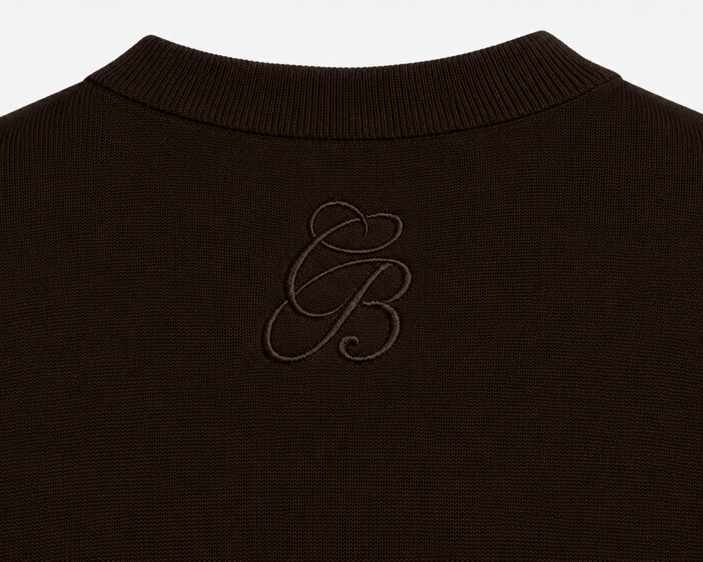 Brown Knit Sweater