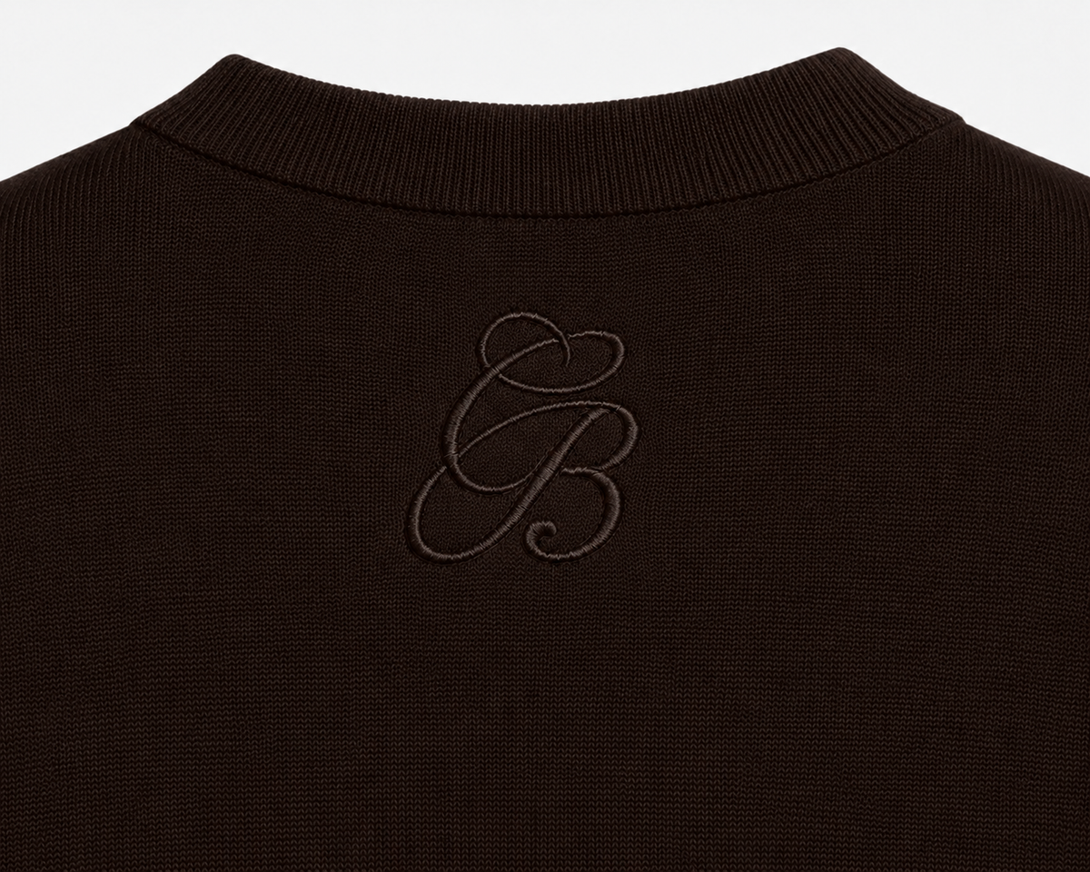 Brown Knit Sweater